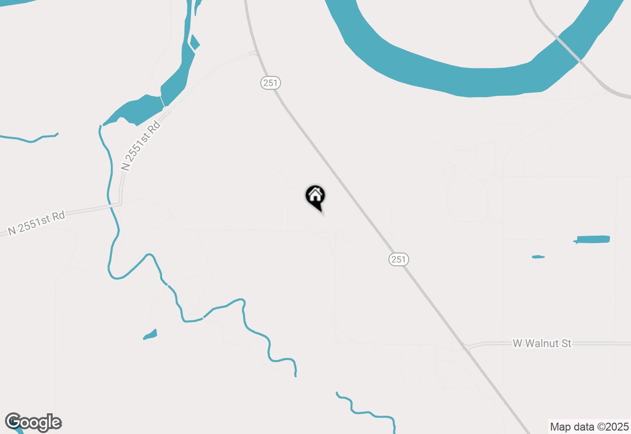 Map of 2557 E 269th Road, Peru, IL 61354