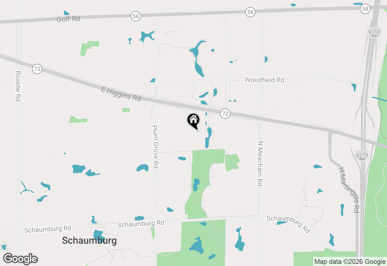 Map of 455 Verde Drive, Schaumburg, IL 60173