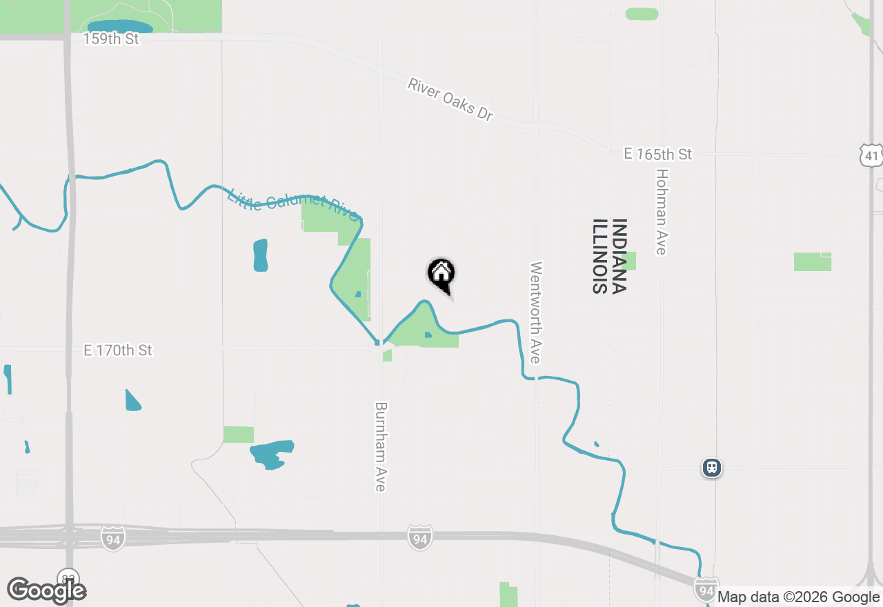 Map of 395 166th Street, Calumet City, IL 60409