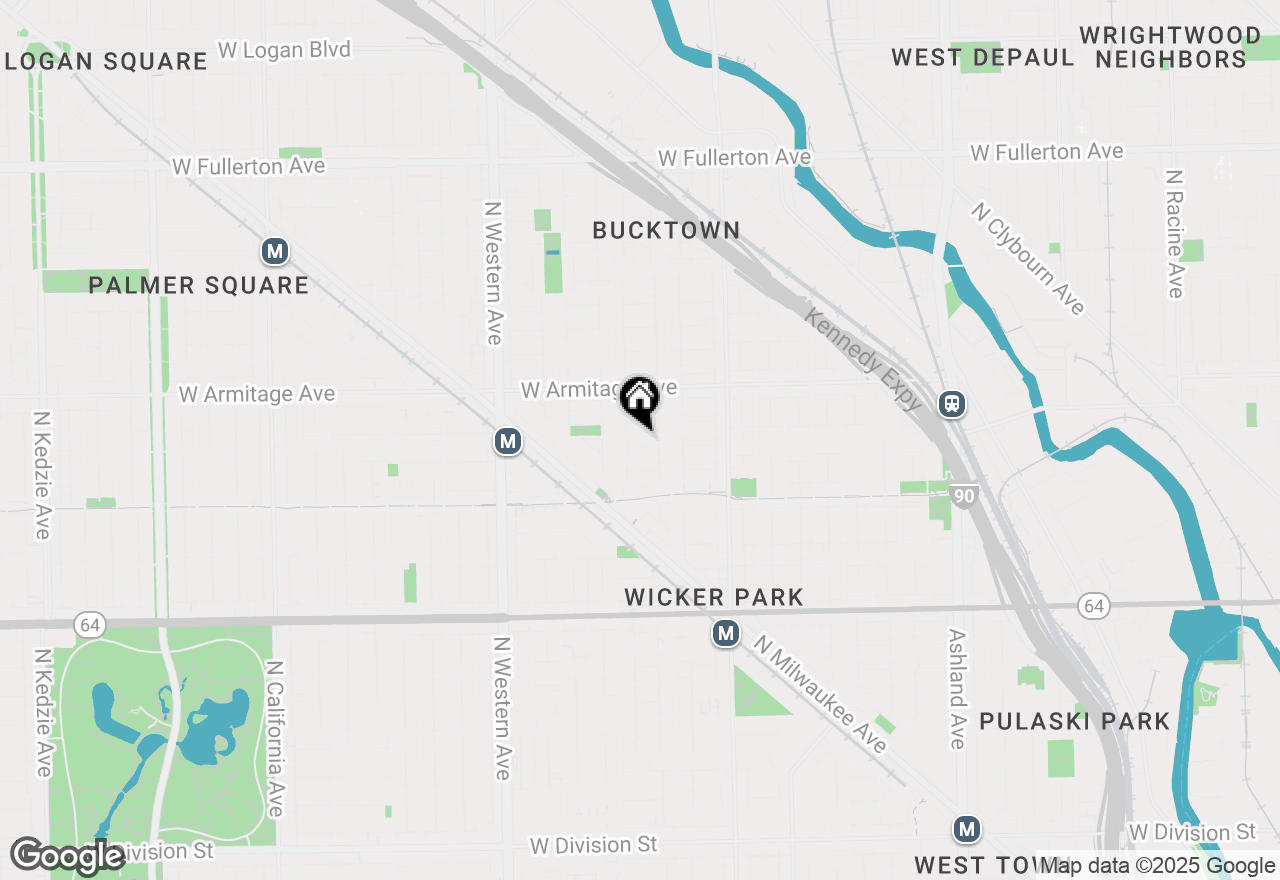 Map of 2131 W Cortland Street, Chicago, IL 60647