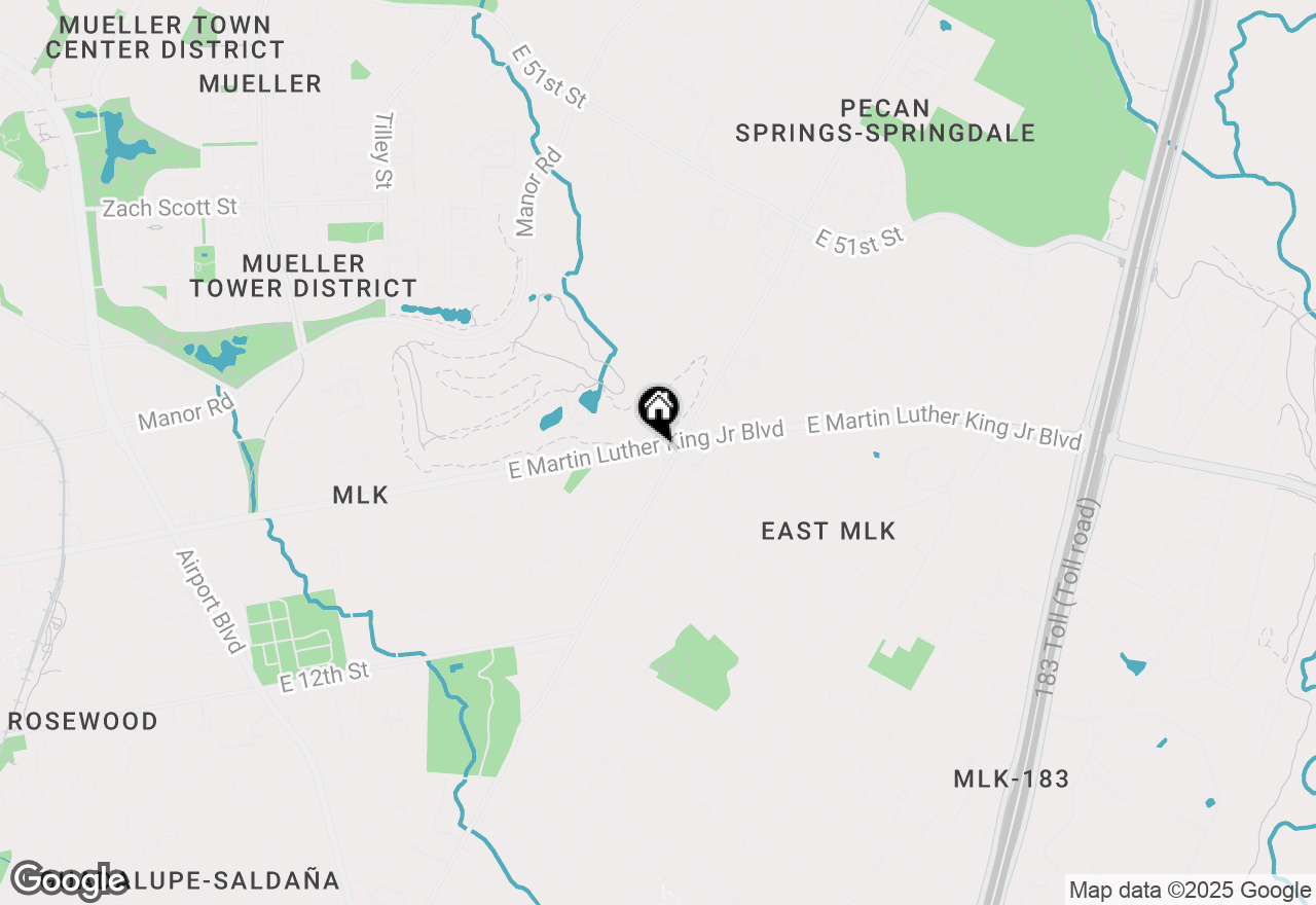 Map of 4507 E Martin Luther King Jr Blvd #132, Austin, TX 78721