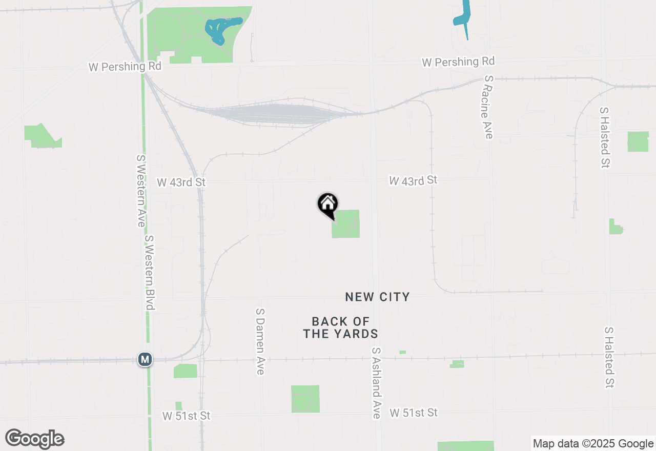 Map of 4432 S Hermitage Avenue, Chicago, IL 60609