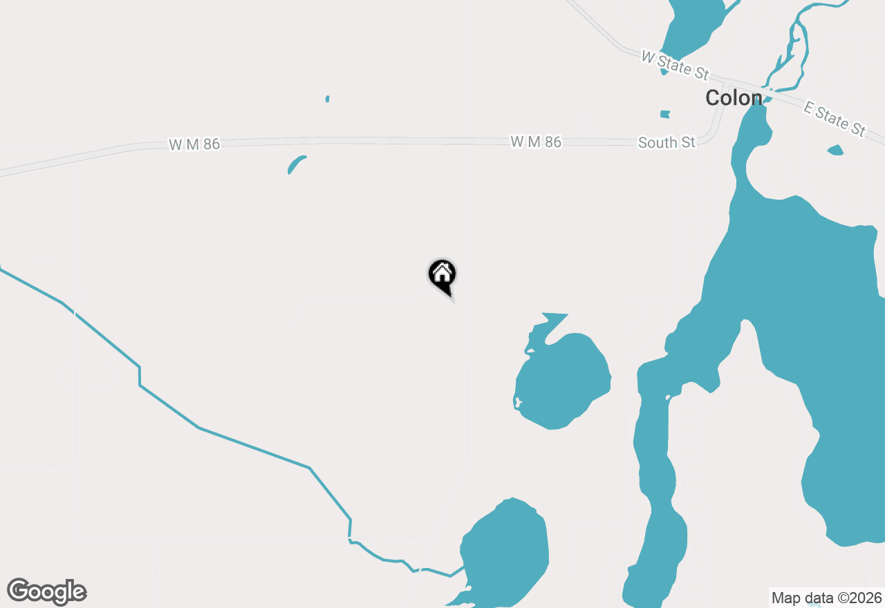 Map of 58522 Farrand Road, Colon, MI 49040