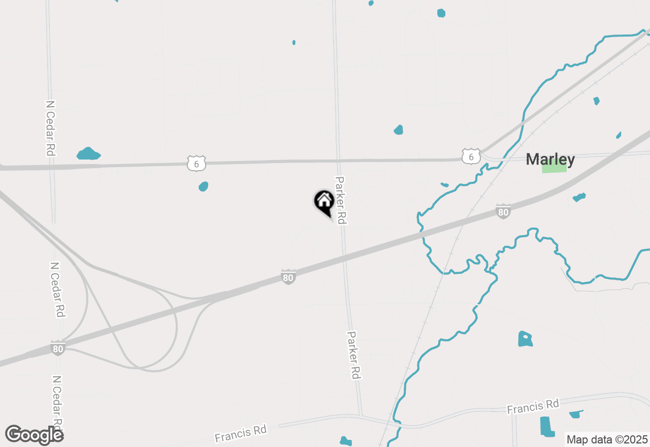 Map of 13420 Florence Road, Mokena, IL 60448