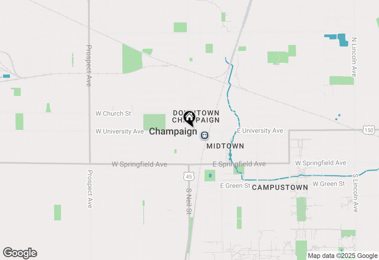 Map of 1103 Prestwick, Champaign, IL 61822