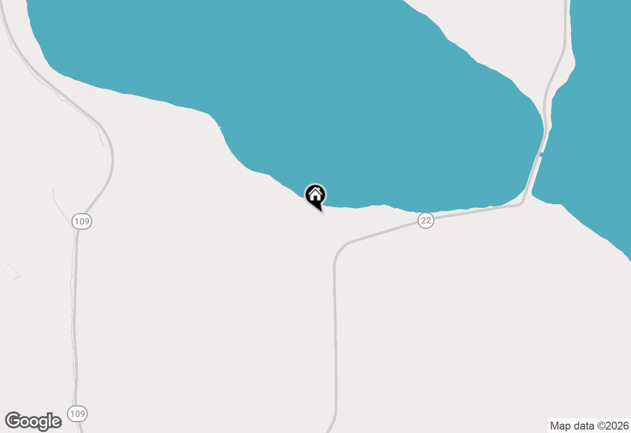 Map of 7822 W Welch Road, Empire, MI 49630