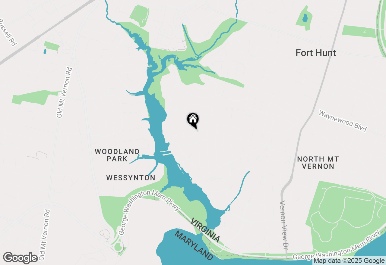 Map of 2502 Londonderry Road, Alexandria, VA 22308