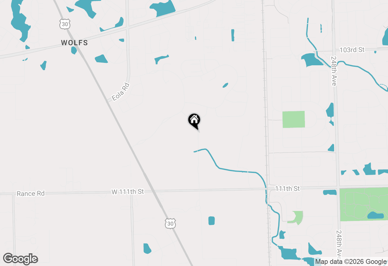 Map of 3243 Kimblewick Circle, Aurora, IL 60503
