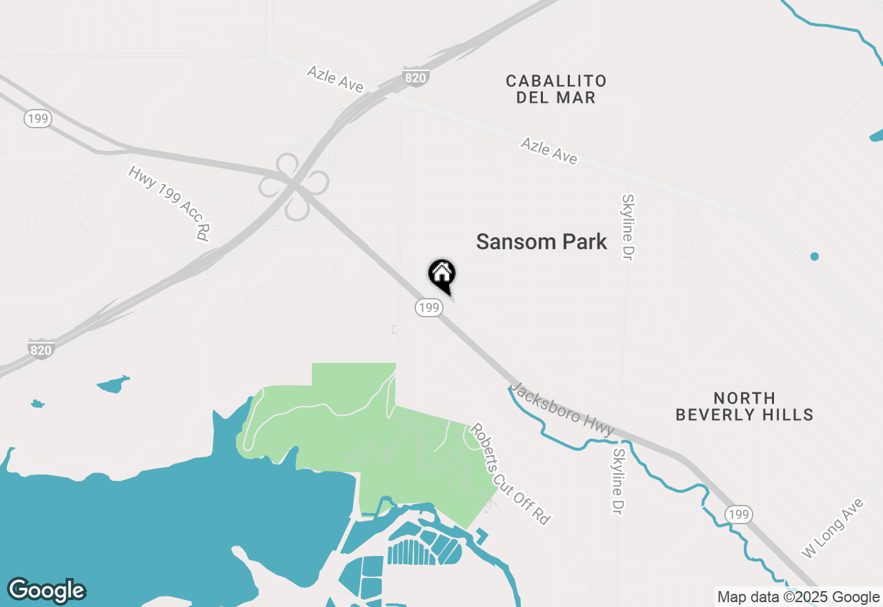 Map of 5842 Jacksboro Highway, Sansom Park, TX 76114