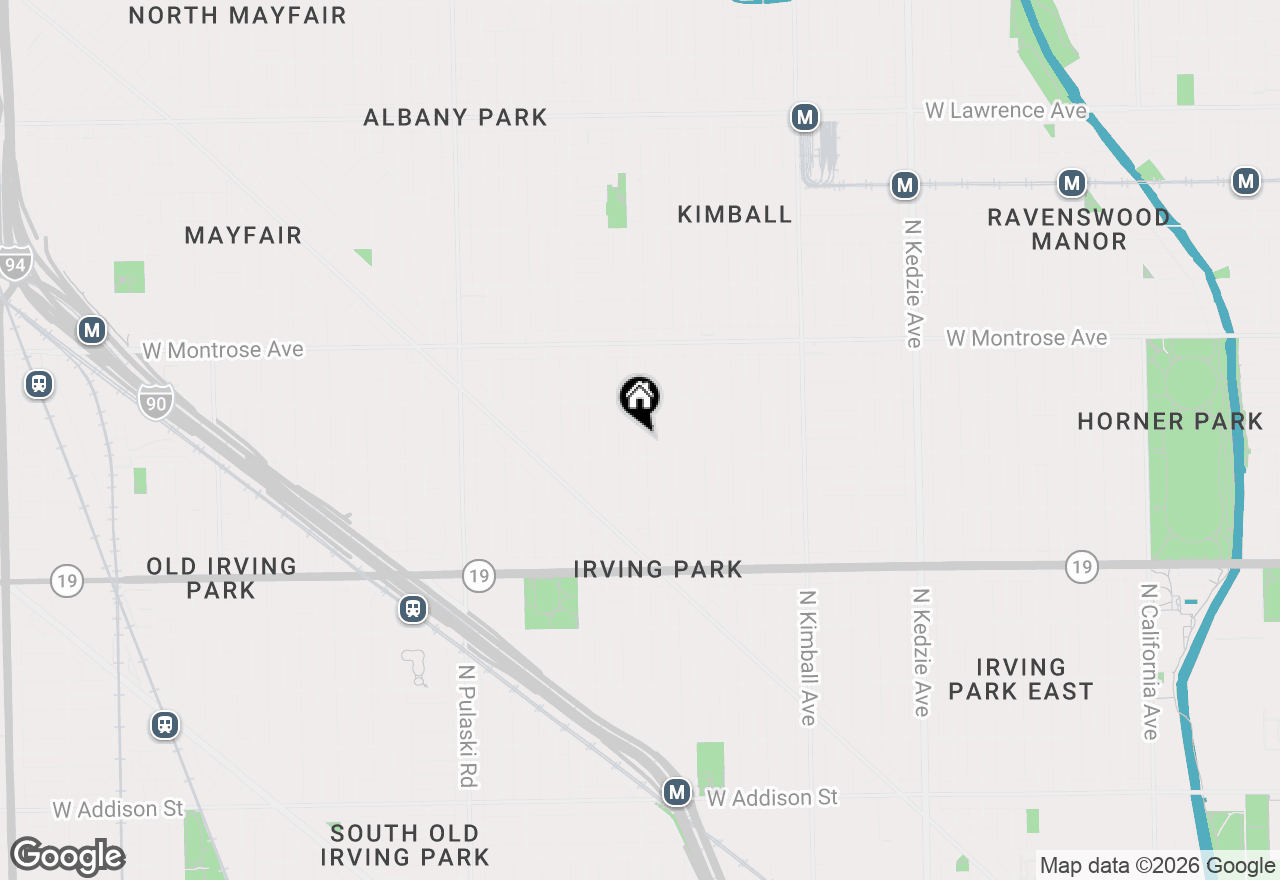 Map of 4217 N Lawndale Avenue, Chicago, IL 60618