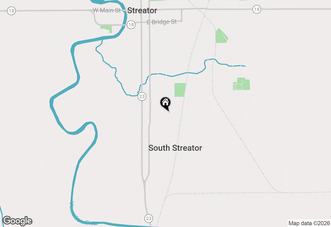 Map of 927 S Vermillion Street, Streator, IL 61364