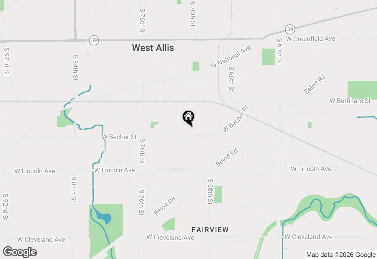 Map of 2049 S 70 St, West Allis, WI 53214