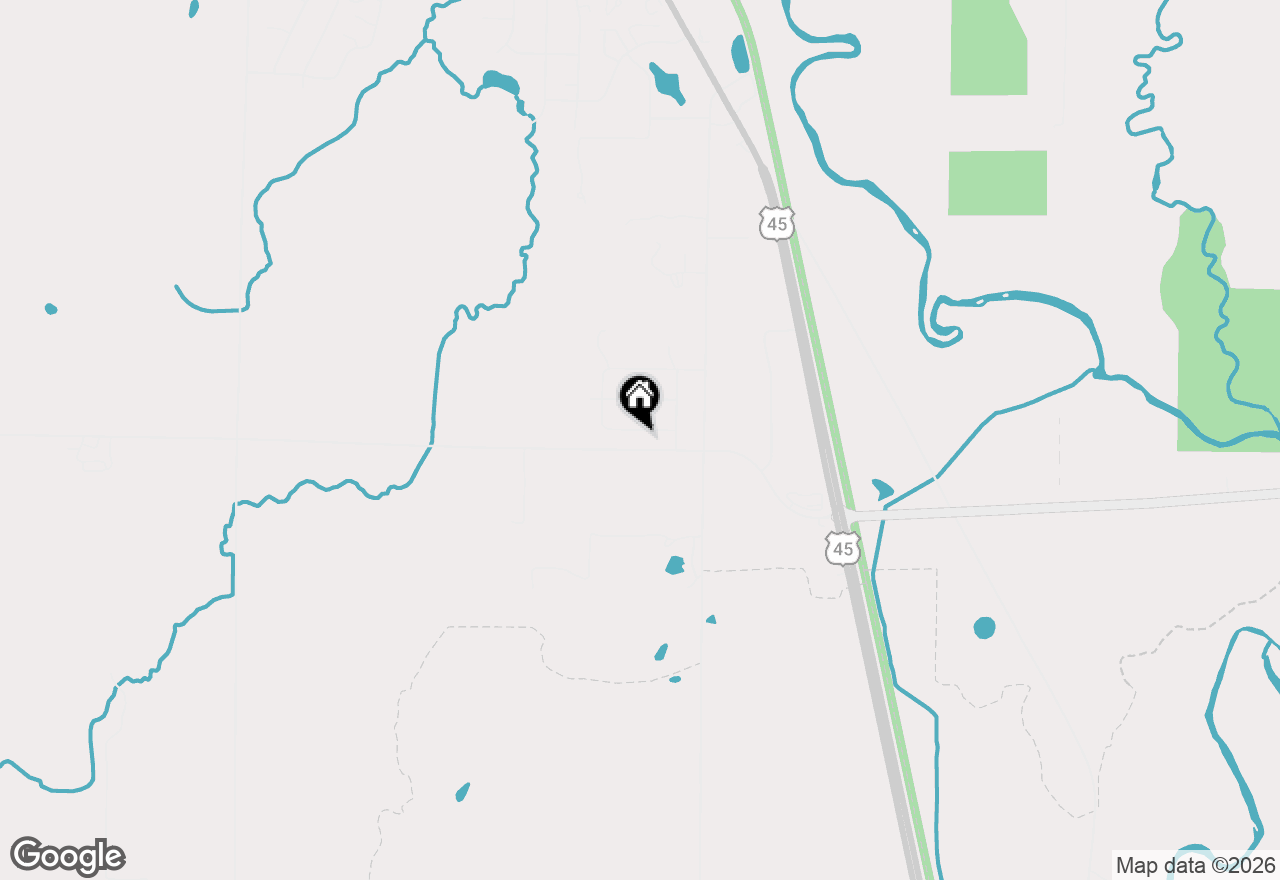 Map of 241 Silver Fox Dr S, Kewaskum, WI 53040