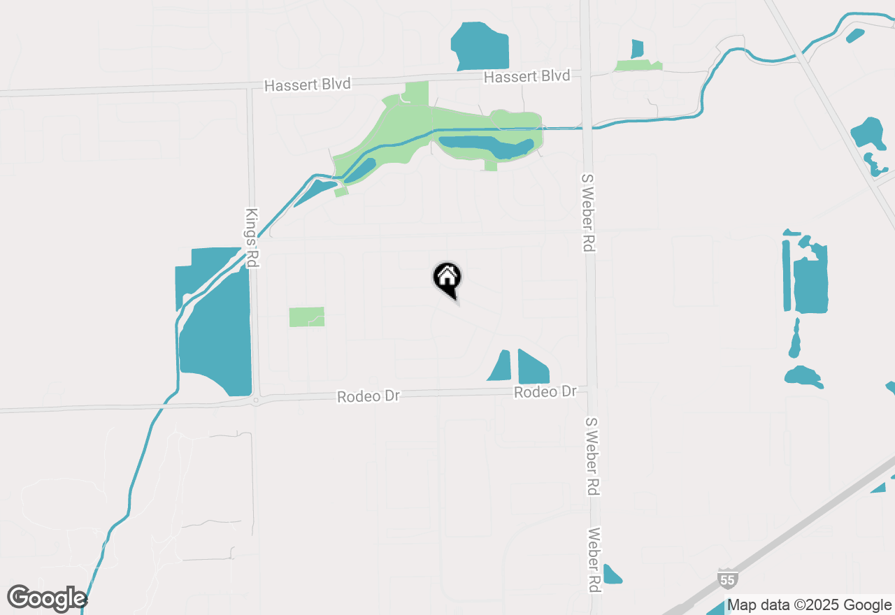 Map of 1461 Waterside Drive, Bolingbrook, IL 60490