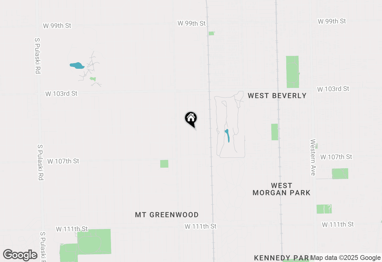Map of 10522 S Albany Avenue, Chicago, IL 60655