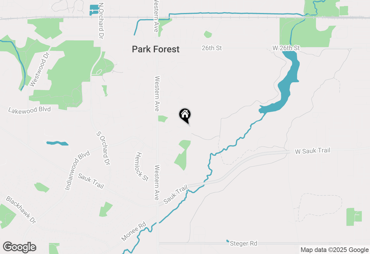 Map of 11 Michael Road, Park Forest, IL 60466
