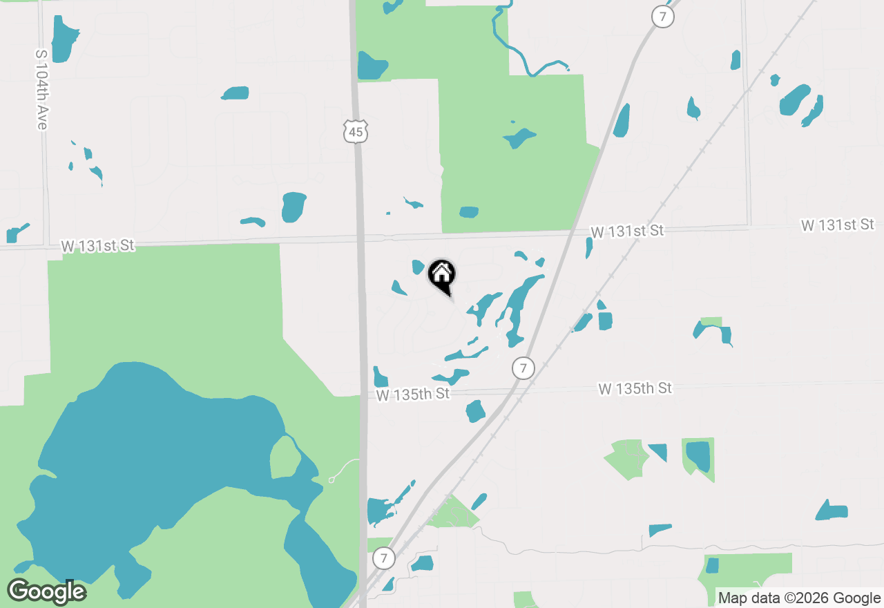 Map of 13236 Dunmurry Drive, Orland Park, IL 60462