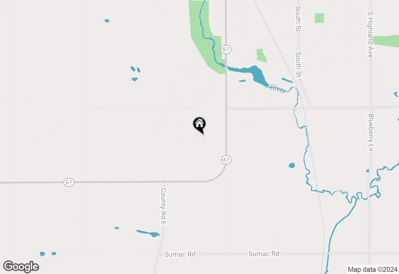 Map of 387 Greystone Cir #24, Plymouth, WI 53073