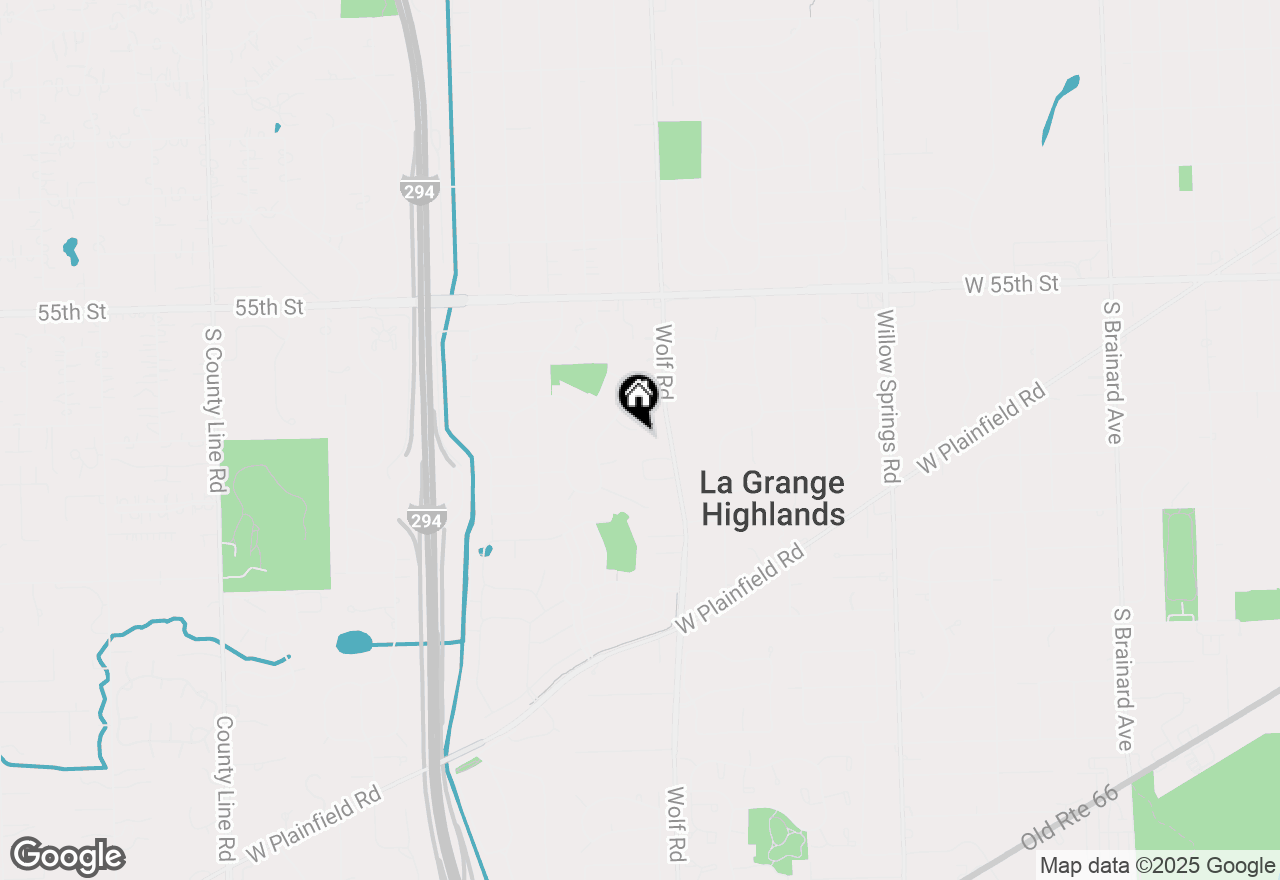 Map of 917 Lawn Court, Western Springs, IL 60558