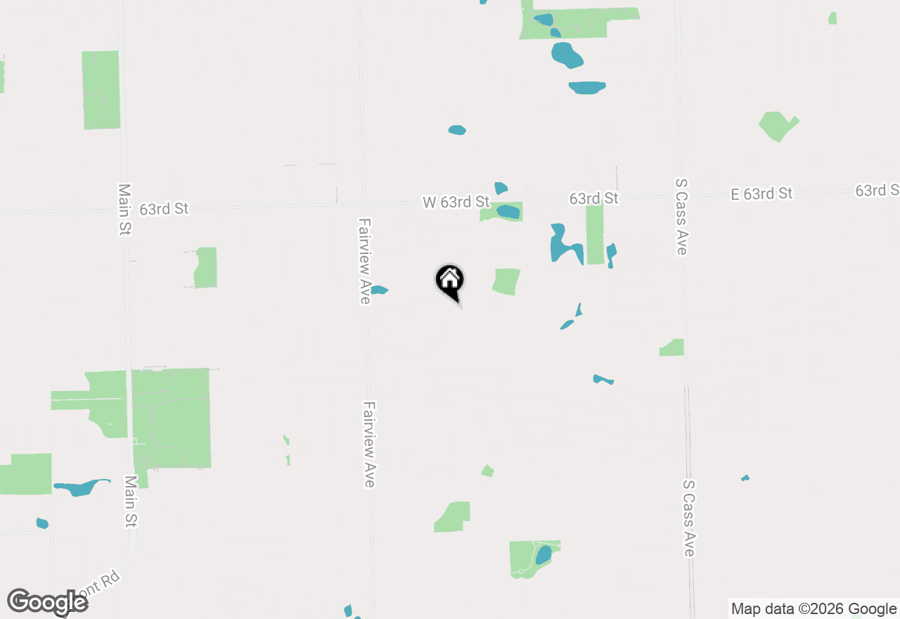 Map of 1432 Schramm Drive, Westmont, IL 60559