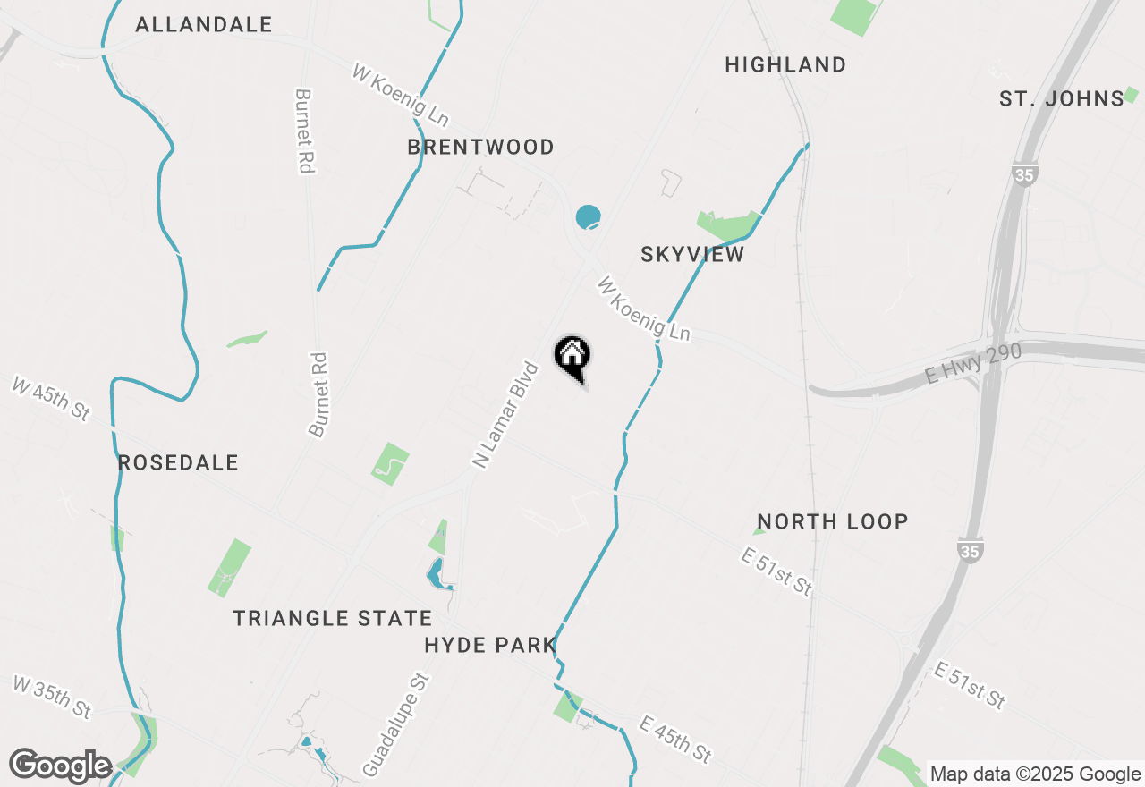 Map of 602 W N Loop Blvd, Austin, TX 78751