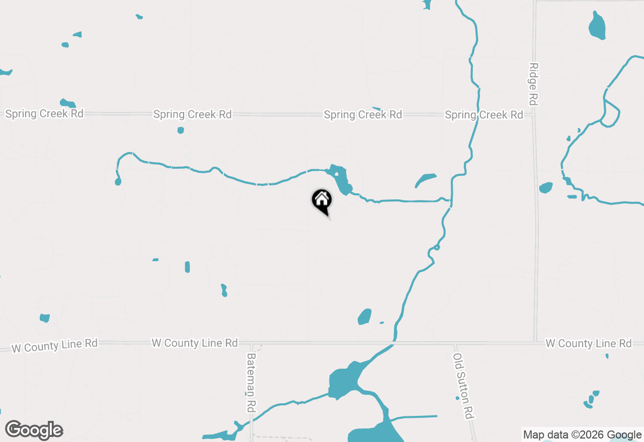 Map of 80 Meadow Hill Road, Barrington Hills, IL 60010