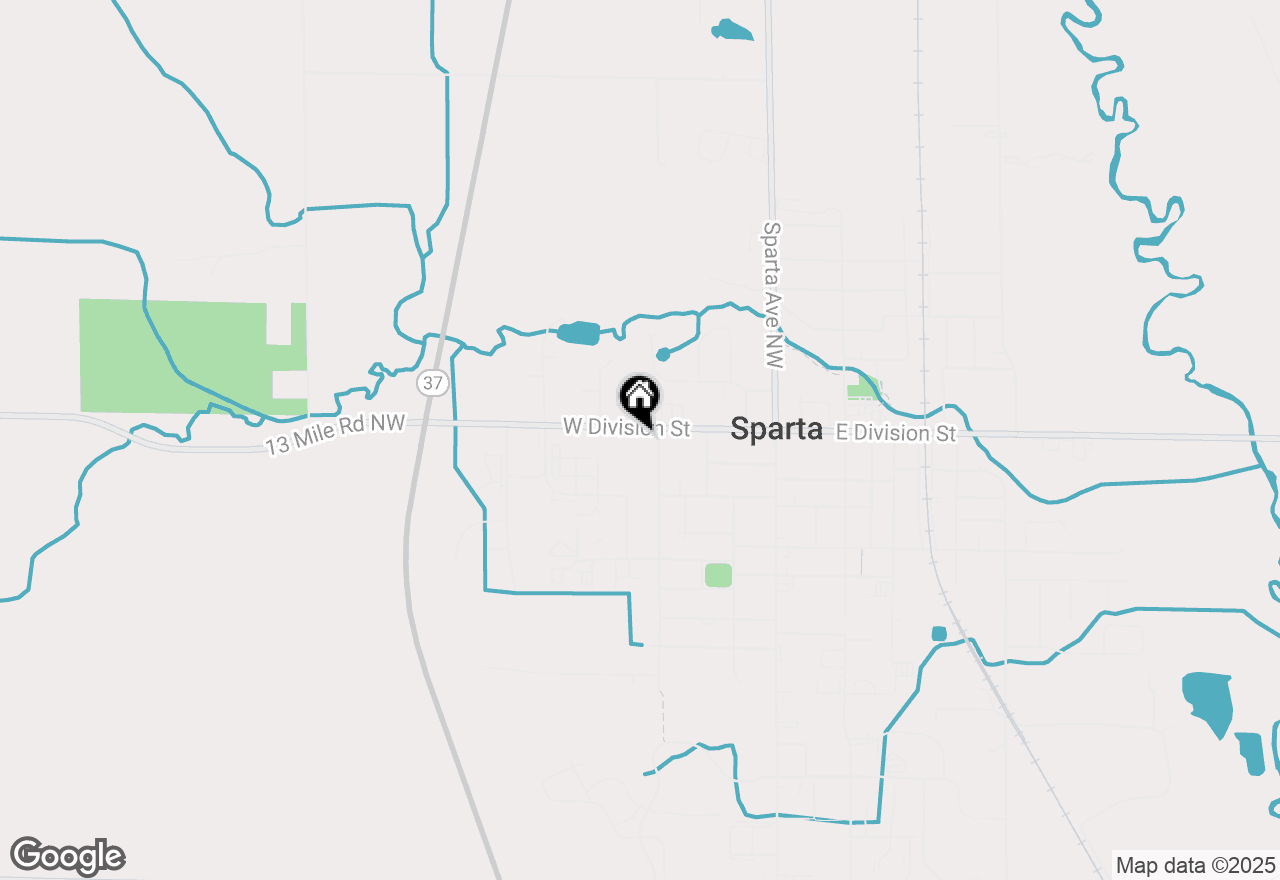 Map of 238-240 W Division Street, Sparta, MI 49345