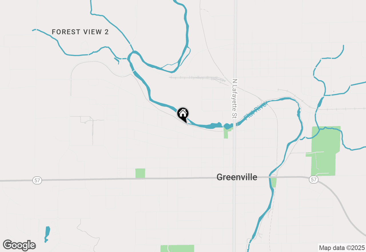 Map of 510 W Oakridge Ridge, Greenville, MI 48838