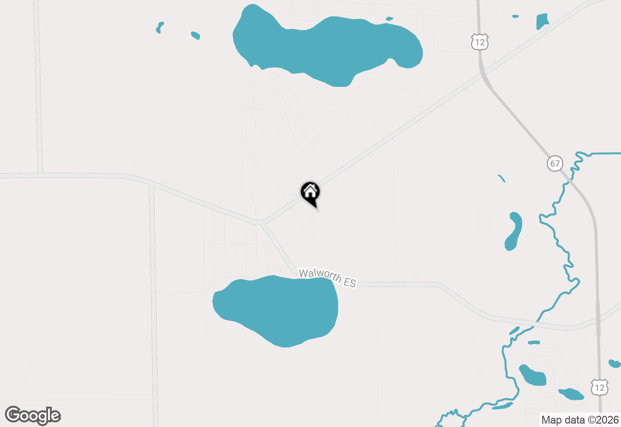Map of N6640 Laural Rd, Elkhorn, WI 53121