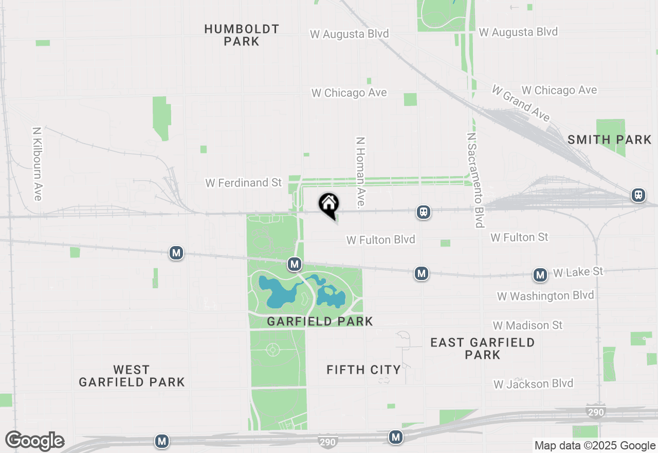 Map of 3507 W Carroll Avenue, Chicago, IL 60624