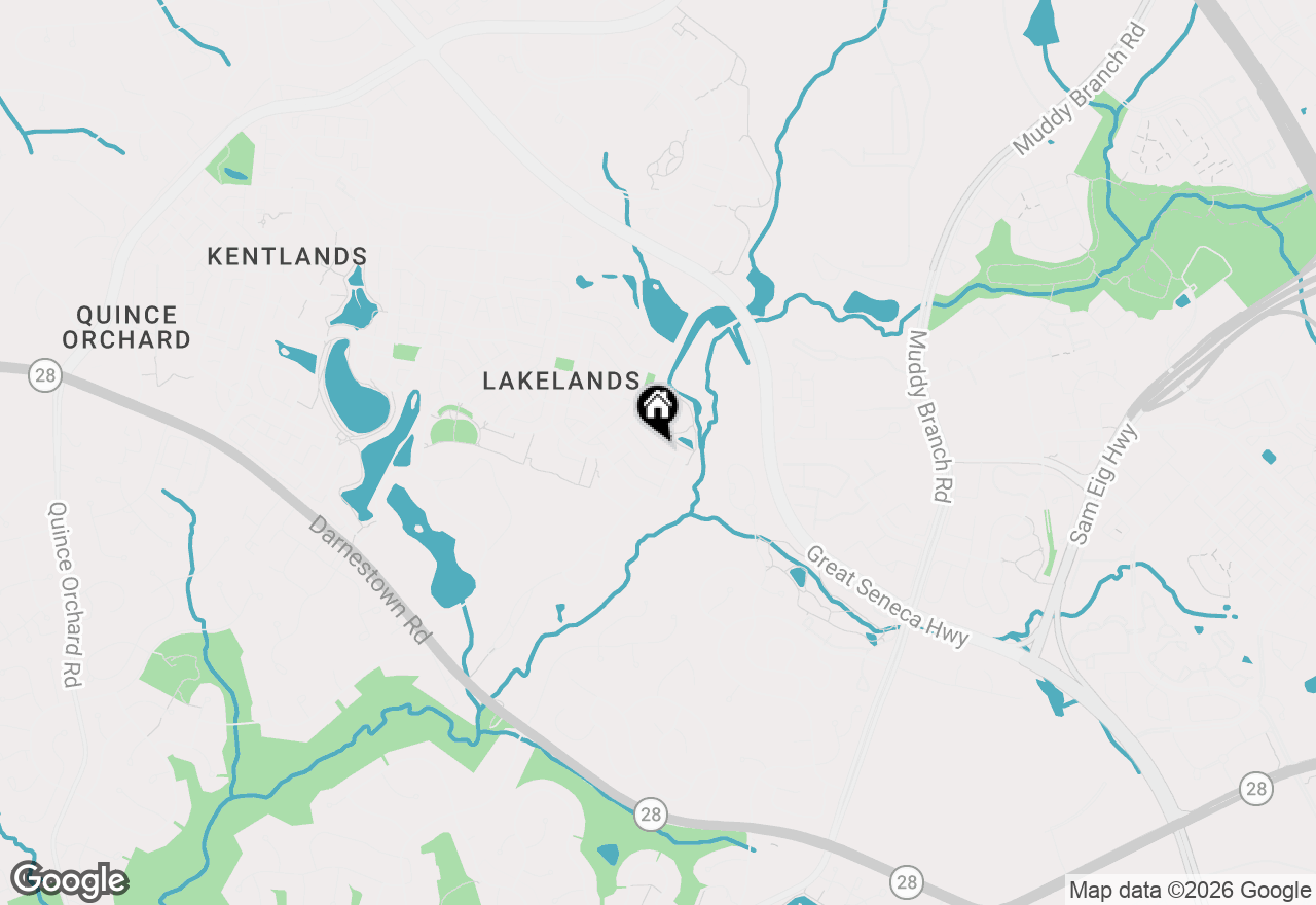 Map of 933 Gentlewood Street, Gaithersburg, MD 20878