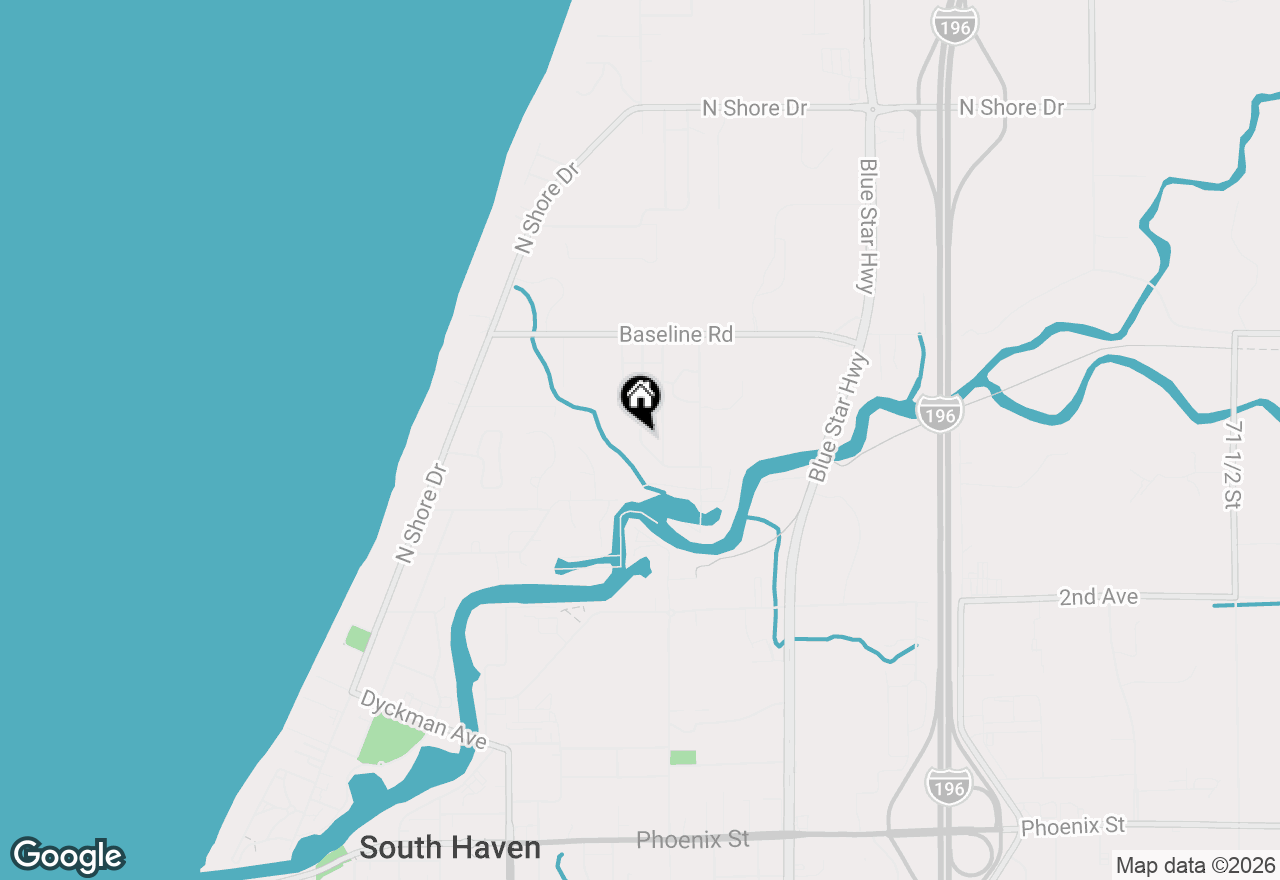 Map of 355 Preserve Drive, South Haven, MI 49090