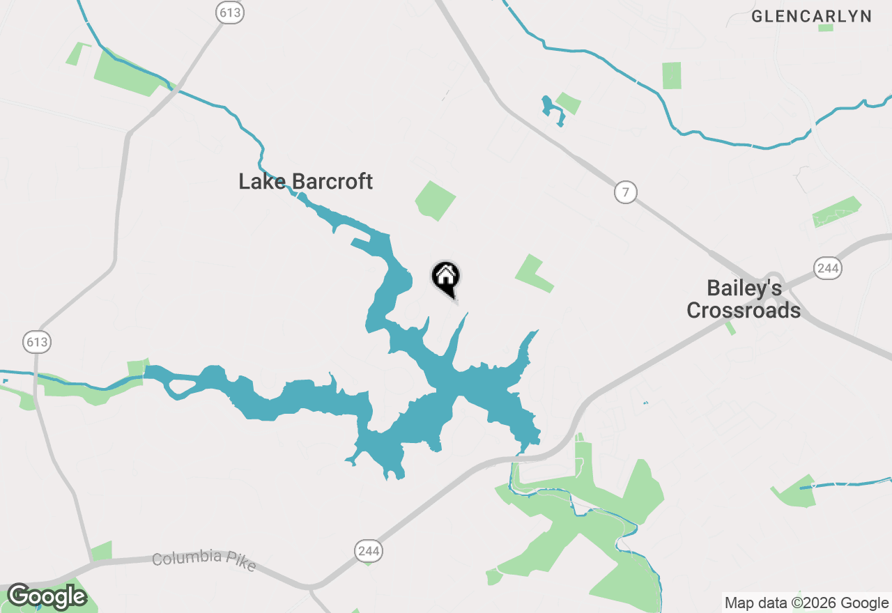 Map of 3420 Greentree Drive, Falls Church, VA 22041