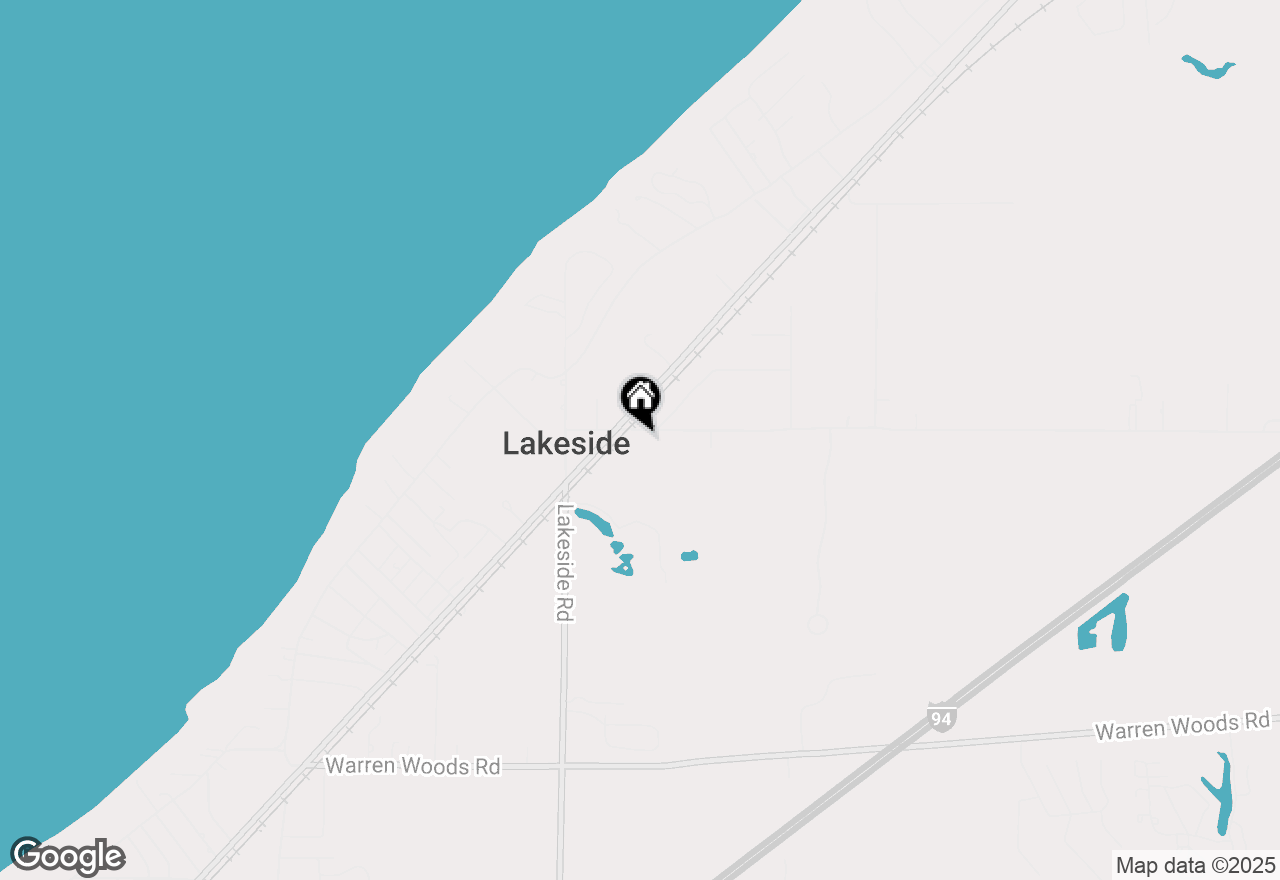 Map of 8760 W East Road, Lakeside, MI 49128