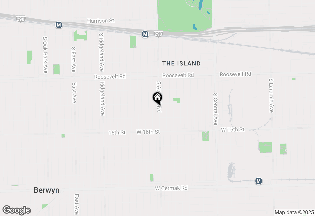 Map of 1412 S Austin Boulevard, Cicero, IL 60804