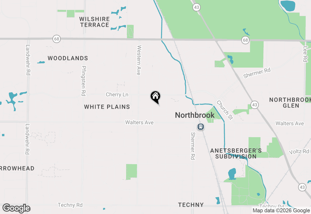 Map of 2240 Catherine Street, Northbrook, IL 60062