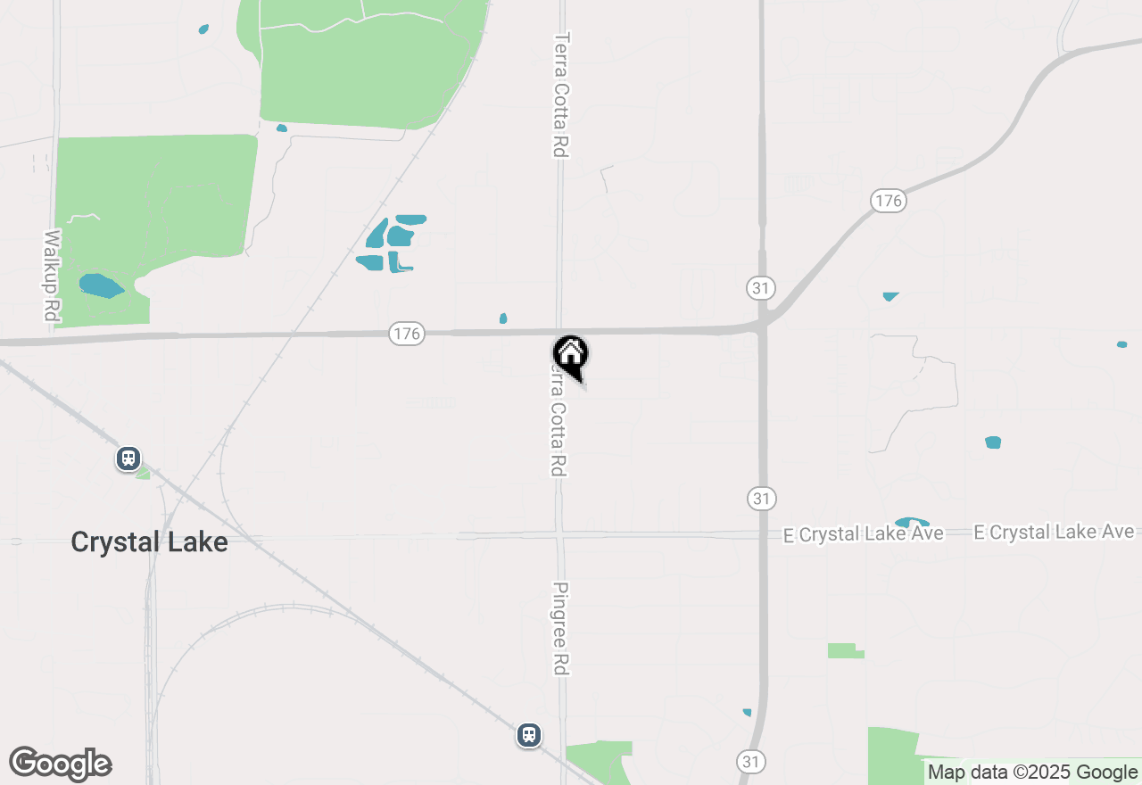 Map of 664 Silk Oak Lane, Crystal Lake, IL 60014