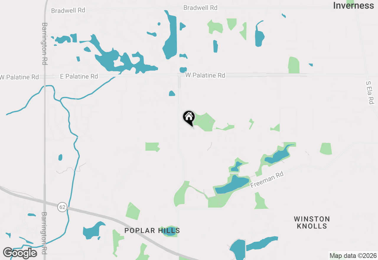 Map of 4485 Bayside Circle, Hoffman Estates, IL 60192