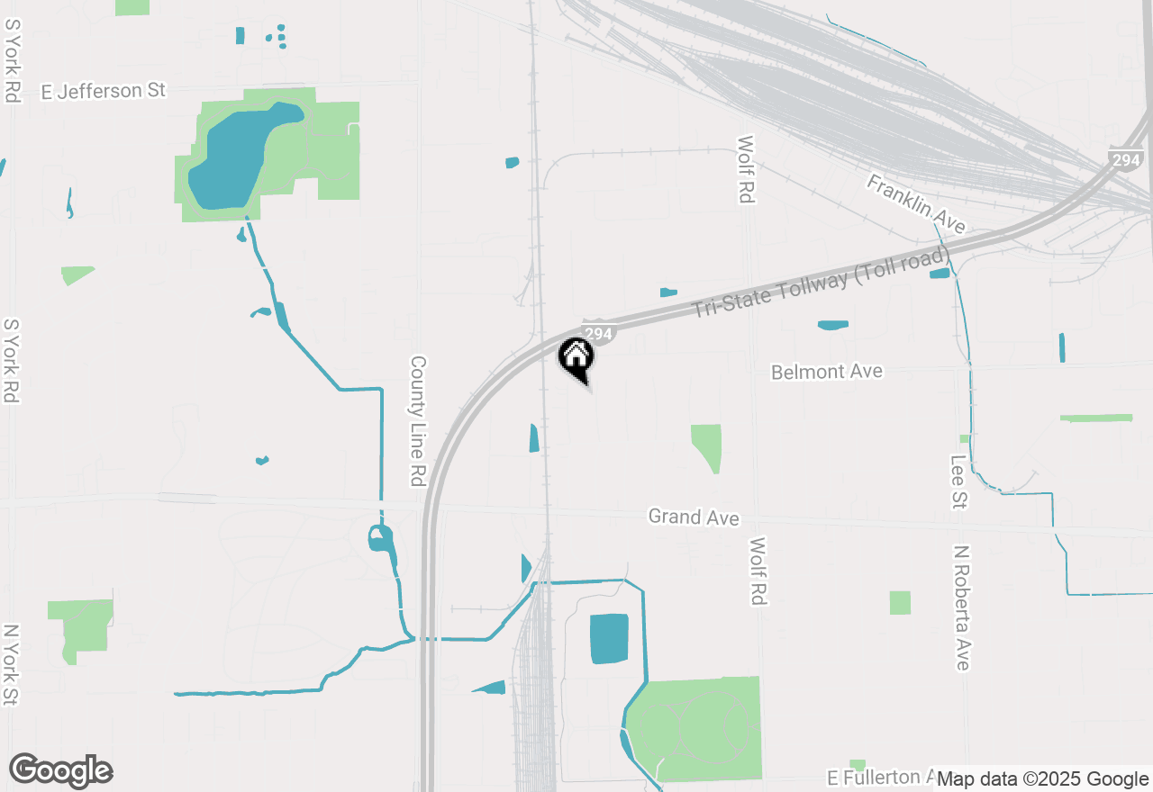 Map of 3137 Rhodes Avenue, Leyden Township, IL 60164