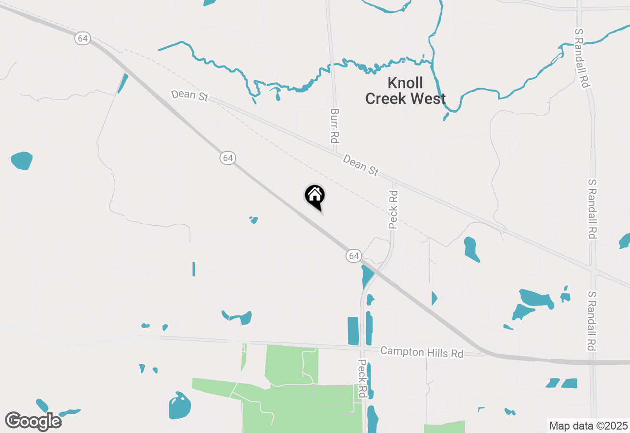 Map of 3639 Provence Drive, St. Charles, IL 60175