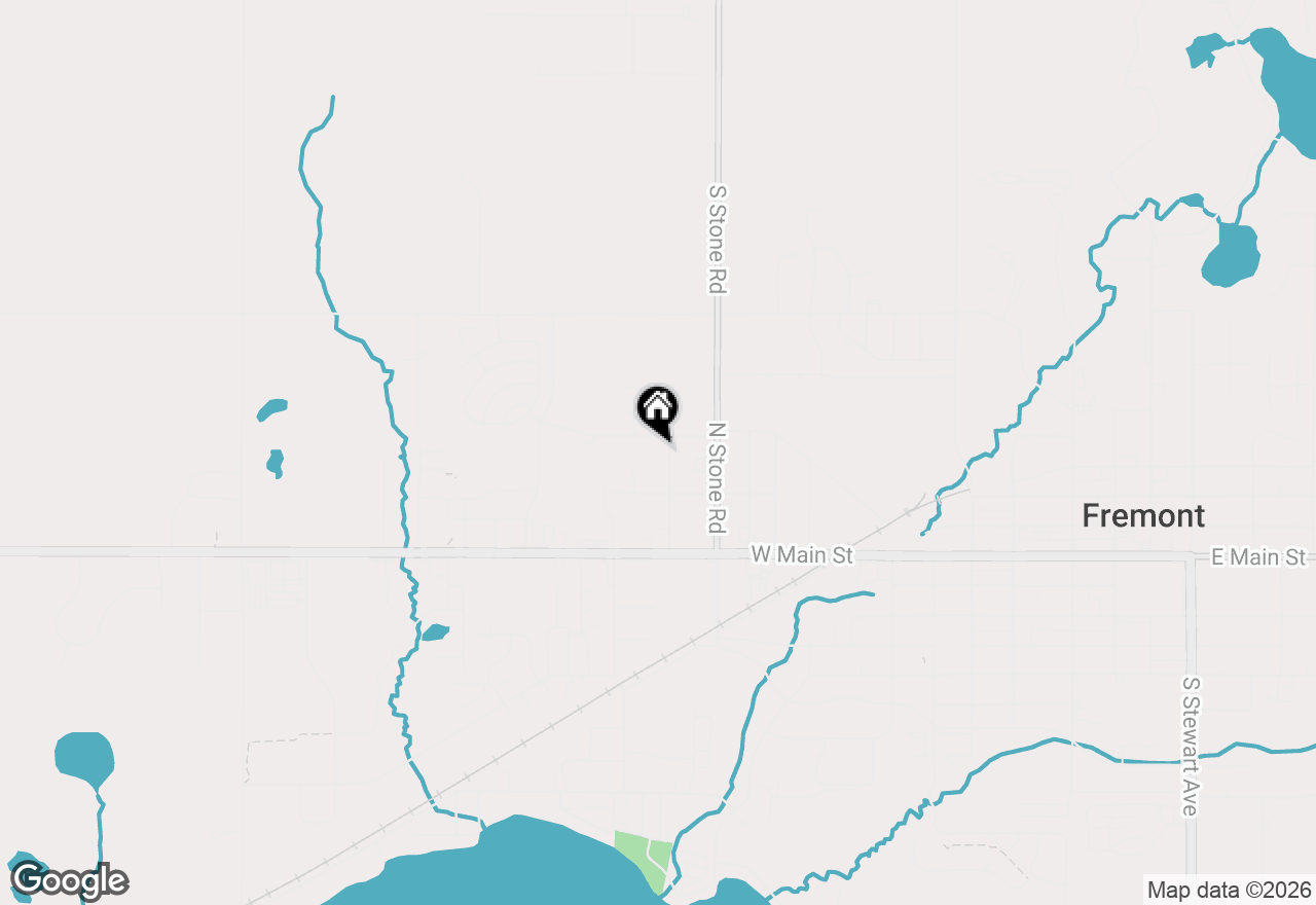 Map of 307 Westwood Avenue, Fremont, MI 49412