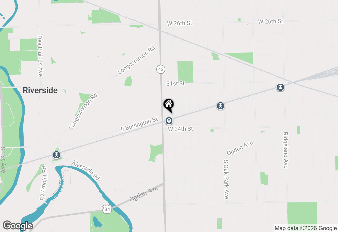 Map of 3258 Maple Avenue #BG, Berwyn, IL 60402