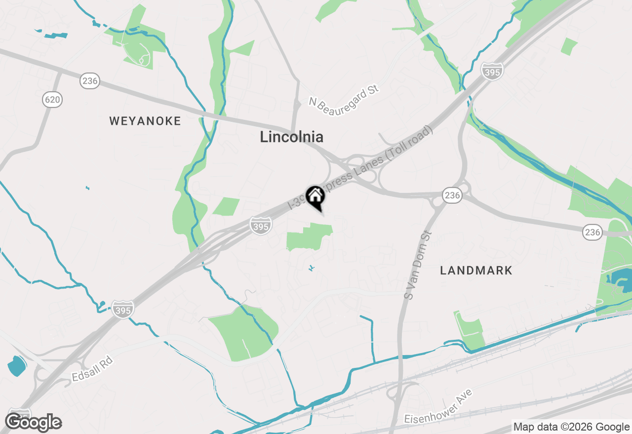 Map of 6300 Stevenson Avenue #410, Alexandria, VA 22304