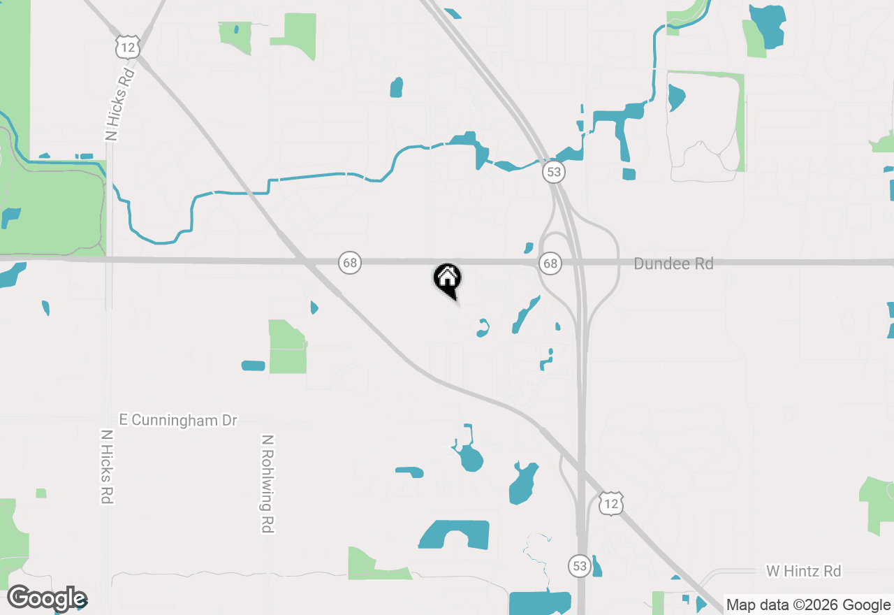 Map of 1235 Wyndham Court #203, Palatine, IL 60074