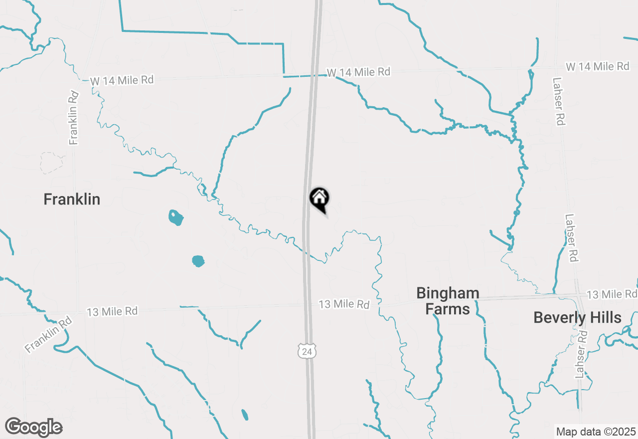 Map of 31700 Telegraph Road, Bingham Farms, MI 48025