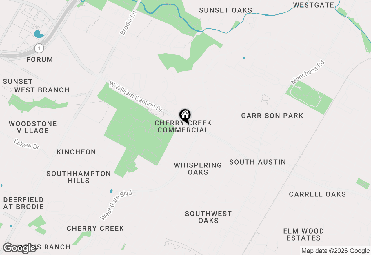 Map of 2809 W William Cannon Dr #B106, Austin, TX 78745