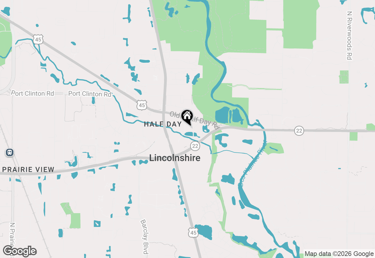 Map of 445 Village Green #308, Lincolnshire, IL 60069