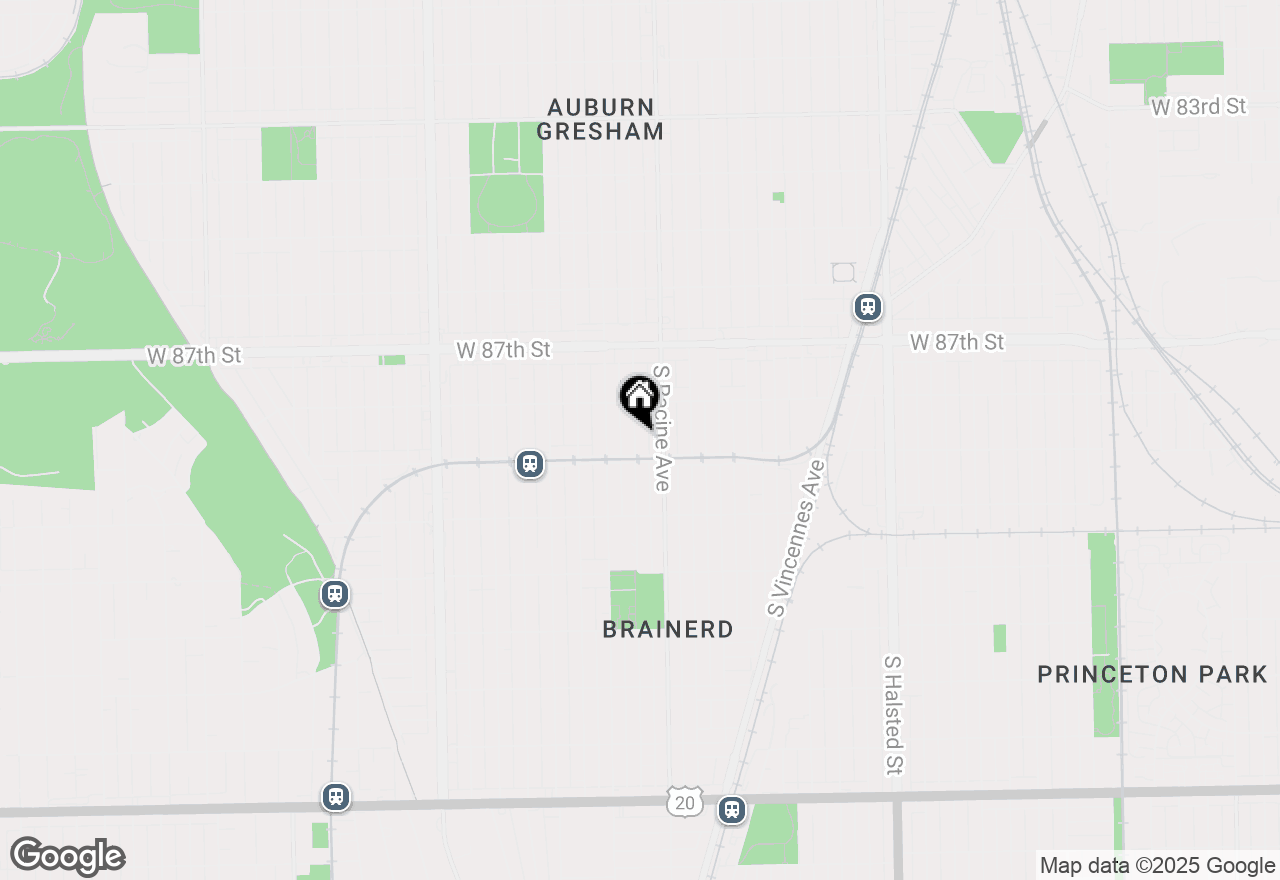 Map of 8841 S Elizabeth Street, Chicago, IL 60620