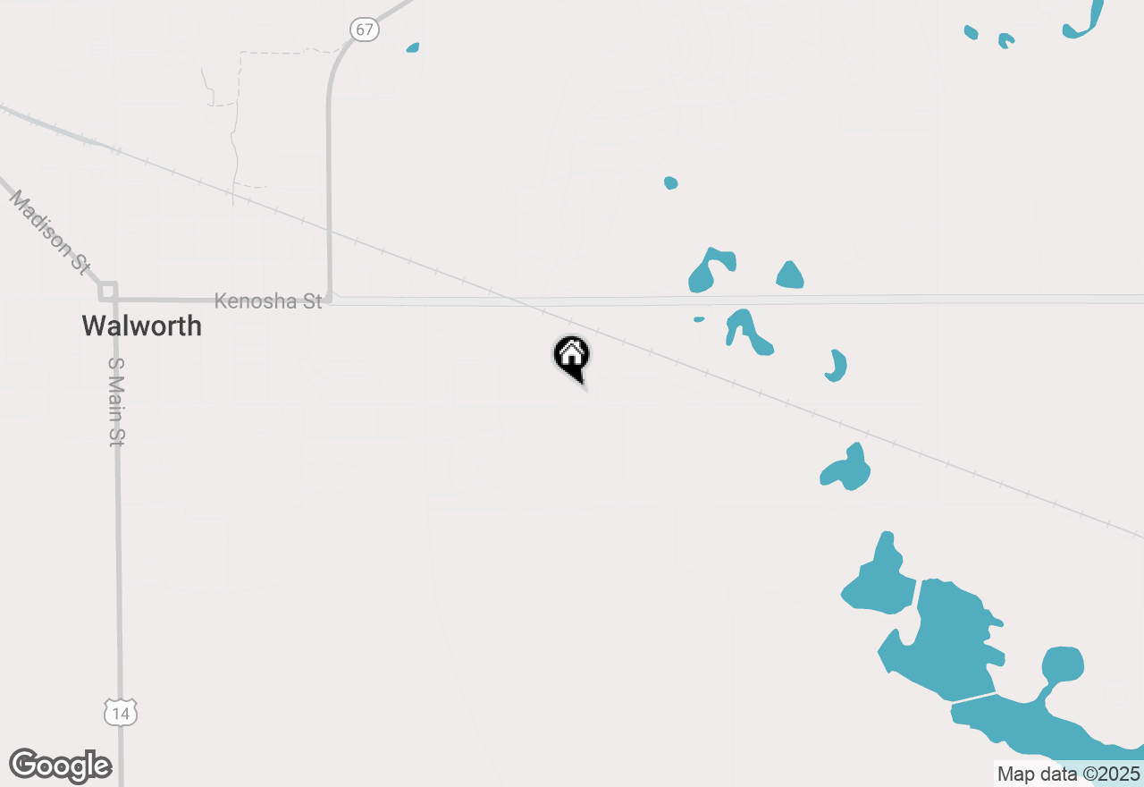 Map of W5670 School Rd, Walworth, WI 53184