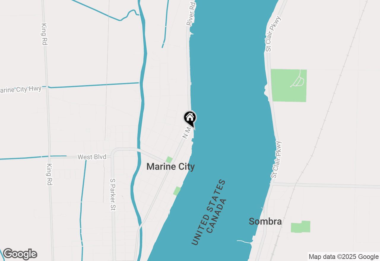 Map of 444 N Main Street #110, Marine City, MI 48039